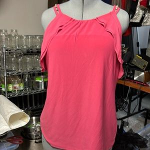 Excellent used condition coral red top from White House black market